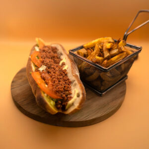 Sandwich Viande Hachée Marinée